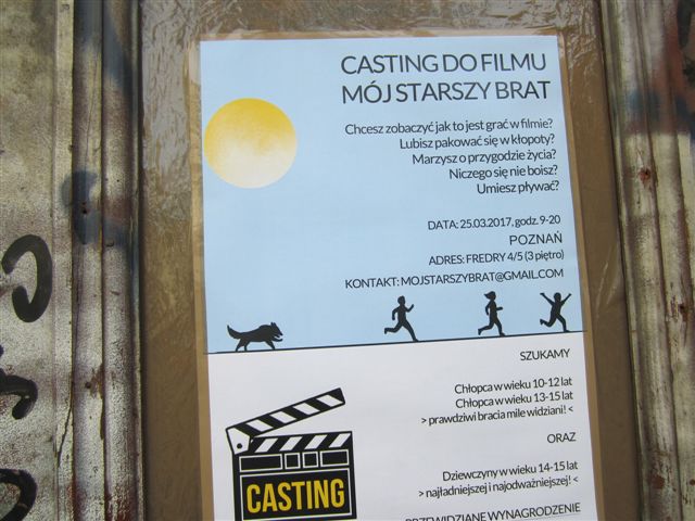 casting do filmu mój starszy brat - Magda Konieczna