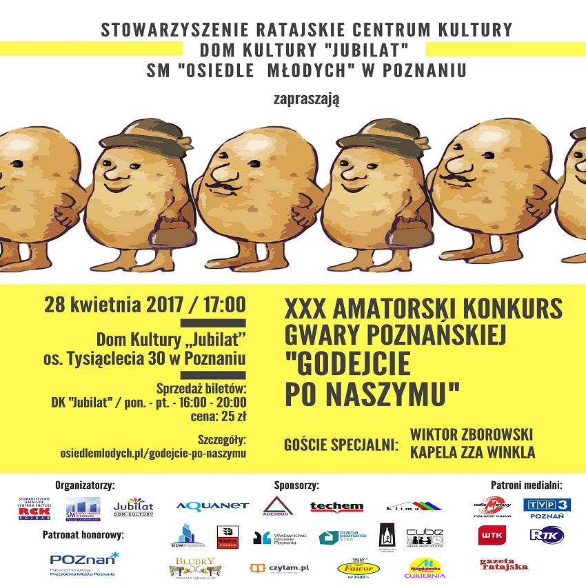 Amatorski_Konkurs_Gwary_Pozna_skiej_-_plakat_do_ak - Ratajskie Centrum Kultury