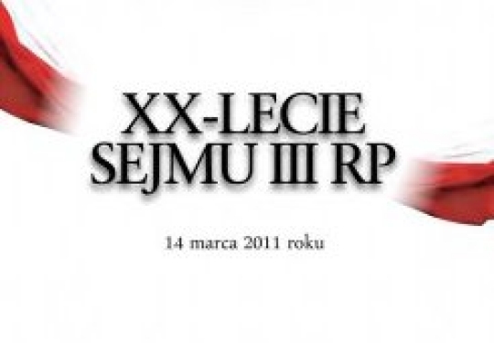 20-lecie Sejmu  - WSNHiD