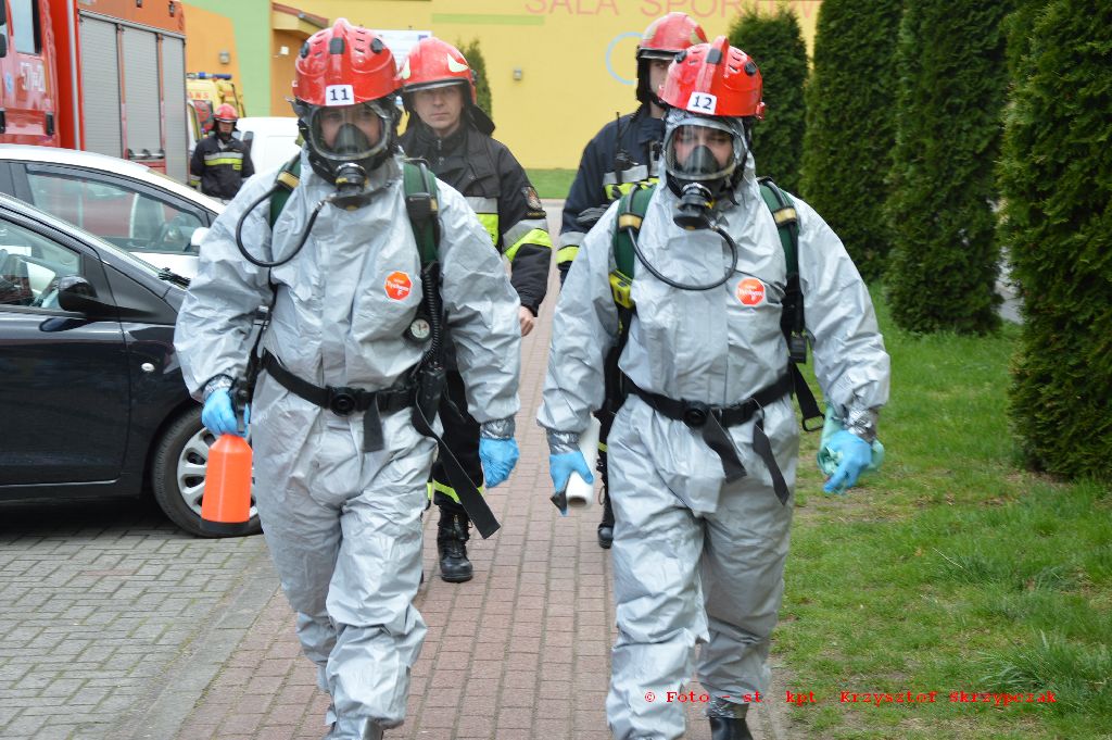 ewakuacja po zatruciu (10) - PSP Rawicz