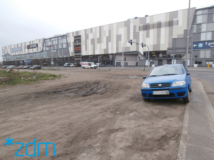 zieleń zamiast miejsc parkingowych - ZDM Poznań