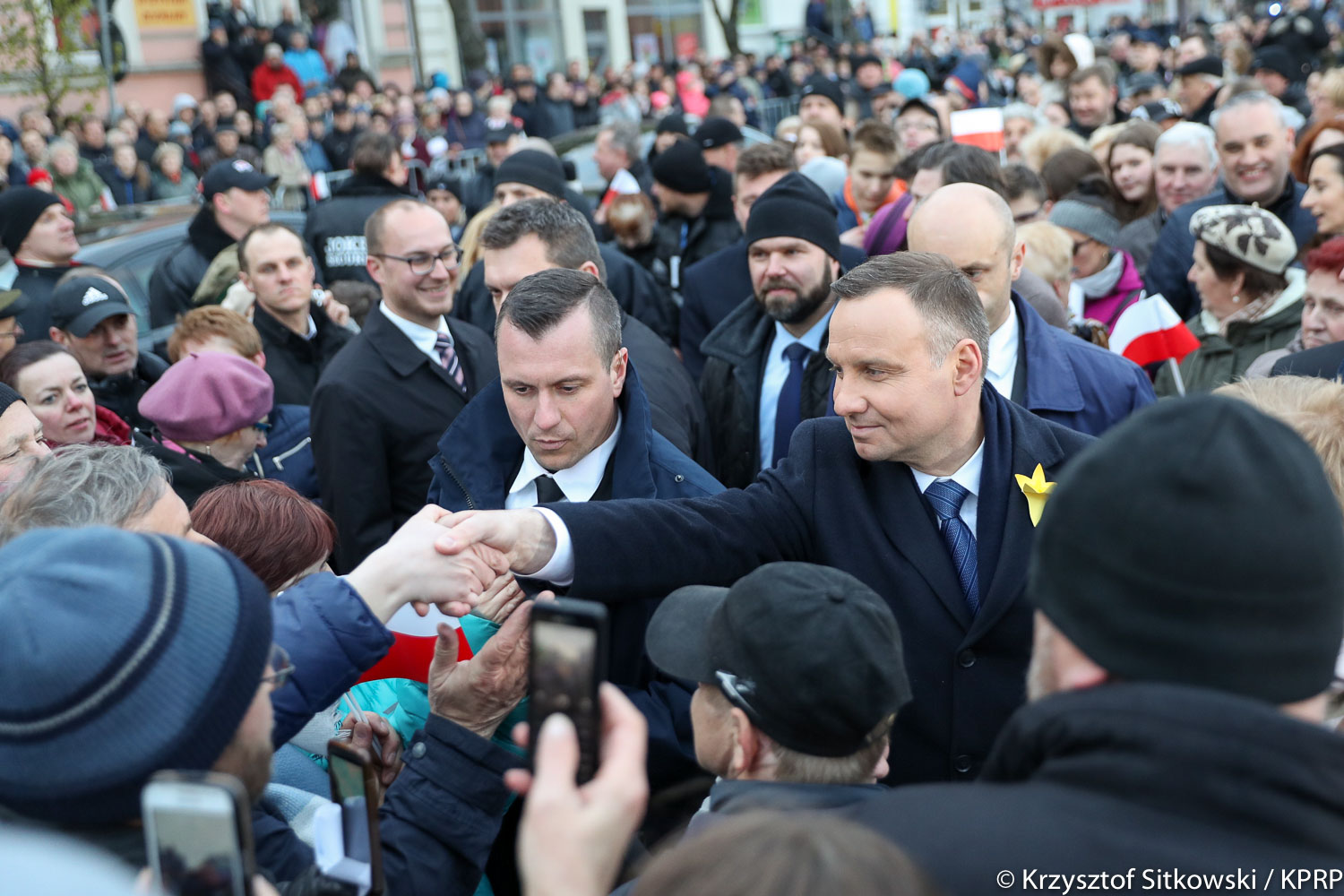 prezydent andrzej duda w obornikach - Krzysztof Sitkowski/KPRP