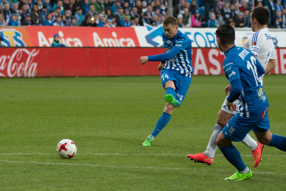 Lech - Ruch 22.04 (2) - Leon Bielewicz