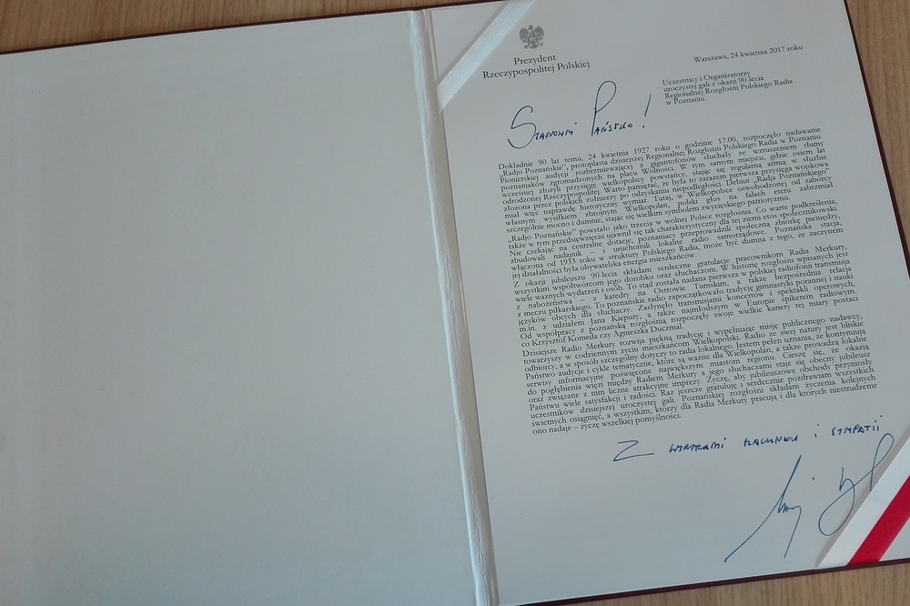 list na 90-lecie - Sylwia Godek