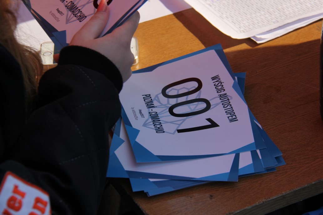 autostop wyścig - Grzegorz Maciejewski