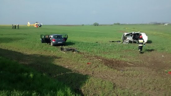 rozbite auta - Straż Pożarna Krotoszyn