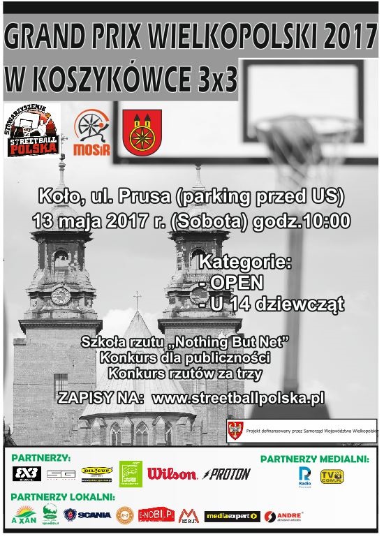 Plakat - Stowarzyszenie Streetball Polska