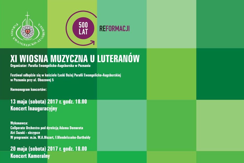 XI WIOSNA MUZYCZNA - Luteranie Poznań