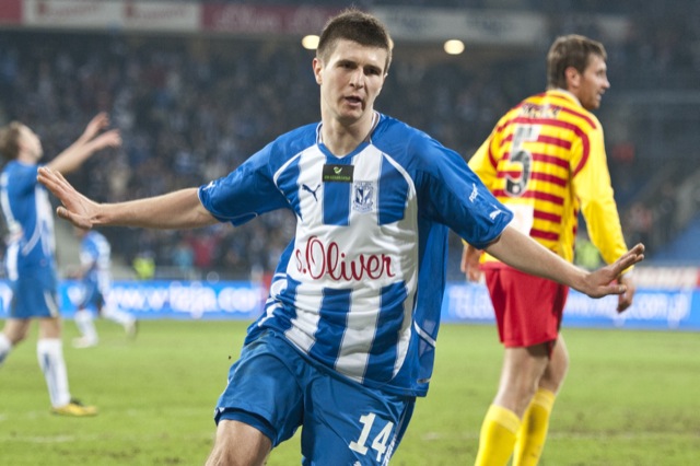 20110319 Lech Jagiellonia Białystok 021 - Przemek Modliński