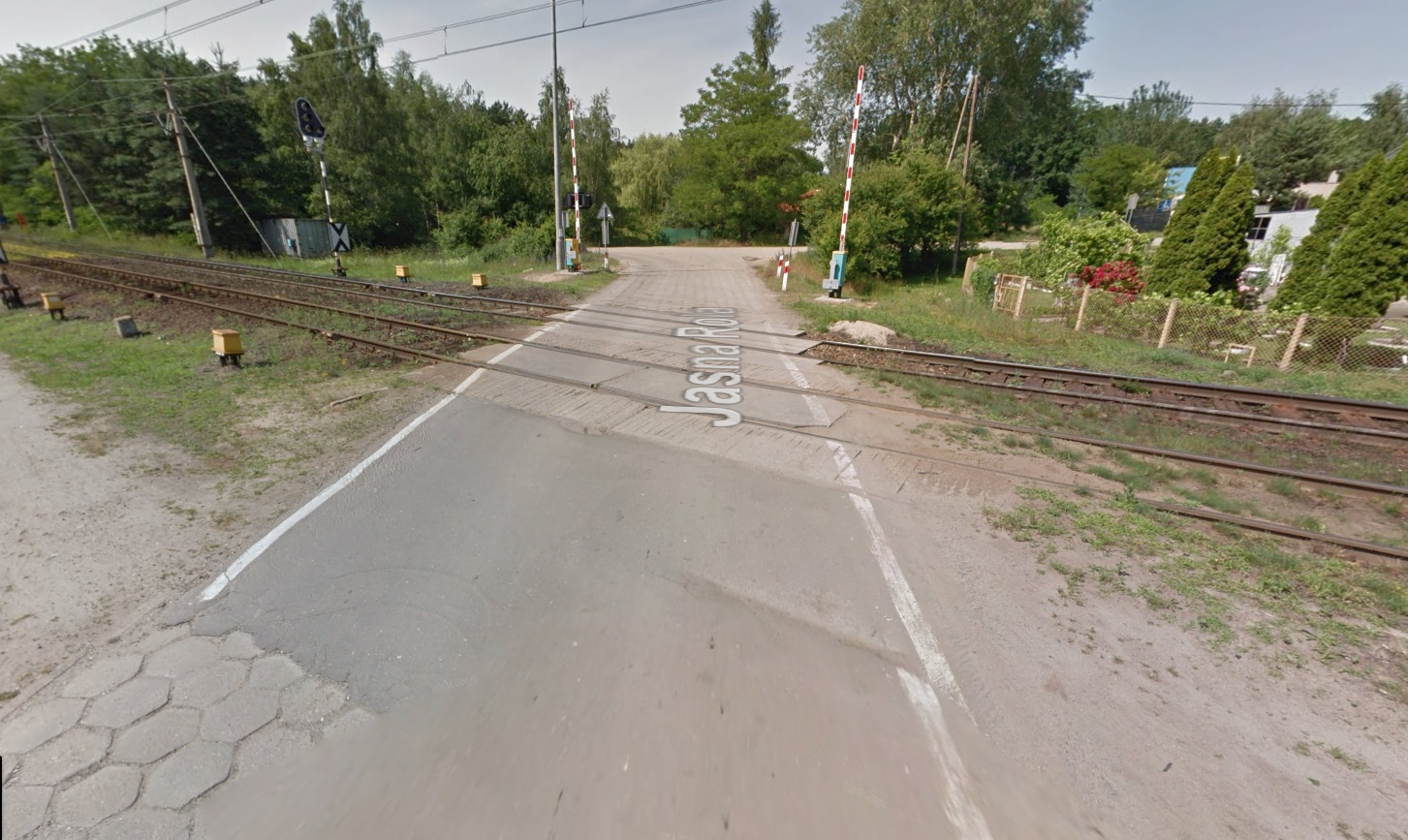 jasna rola przejazd - Google Street View