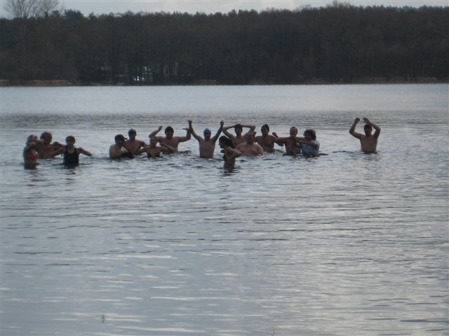 Morsy Leszna bronią zimy - Jacek Marciniak