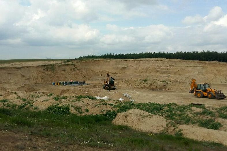 beczki ze żwirowni - Aleksandra Braciszewska