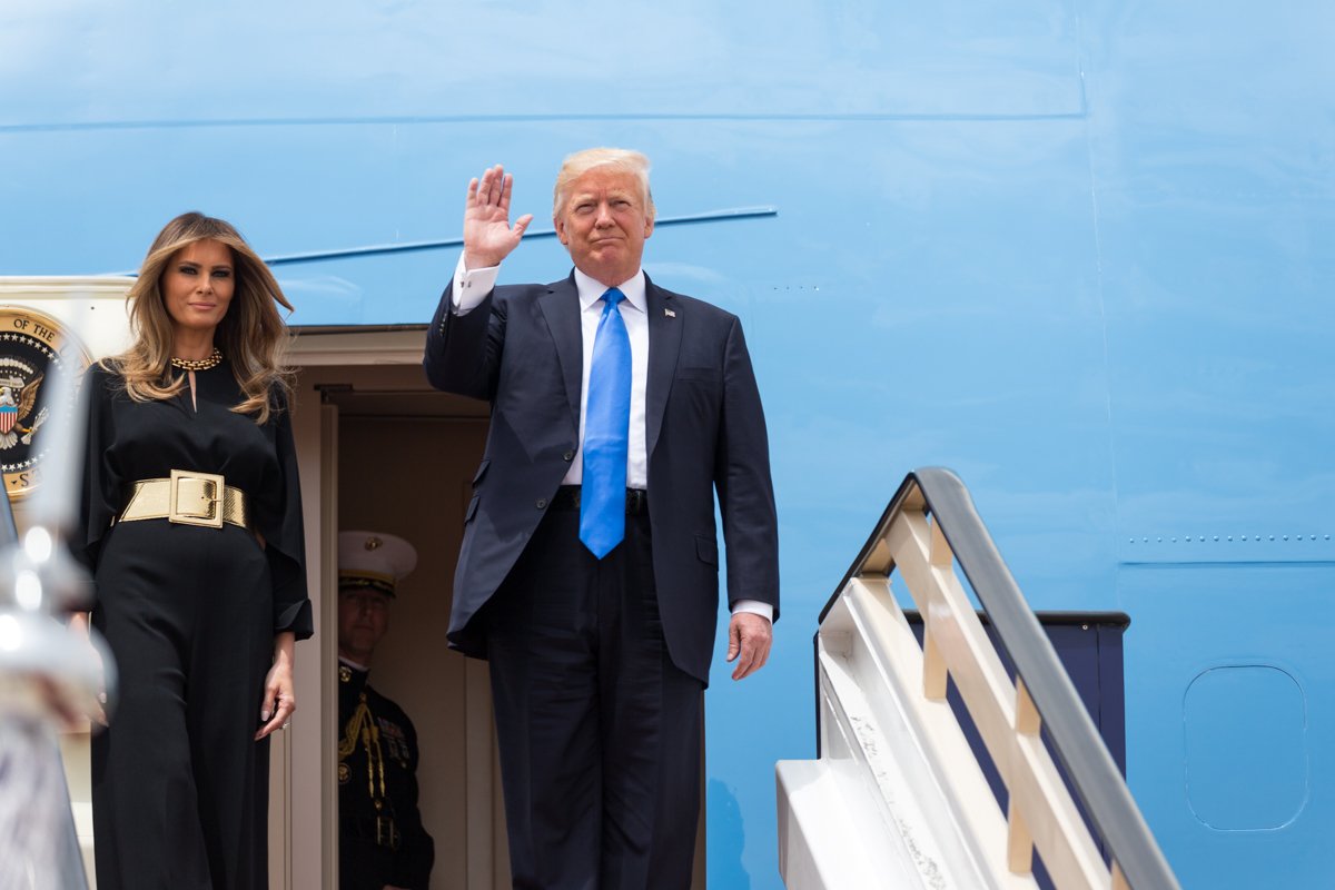 trump i melania trump - The White House