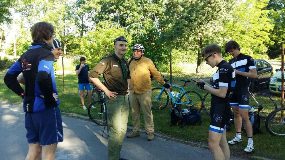 harcerze rajd rowery - Magda Konieczna