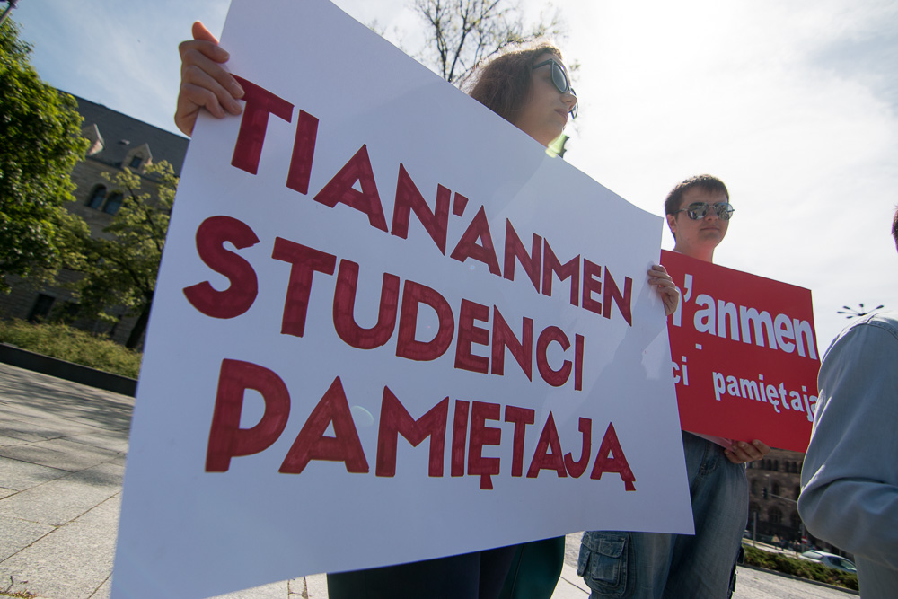 rocznica Tiananmen - Wojtek Wardejn