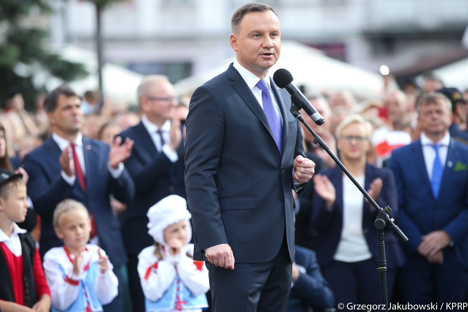 prezydent duda w kępnie (7) - Grzegorz Jakubowski/KPRP