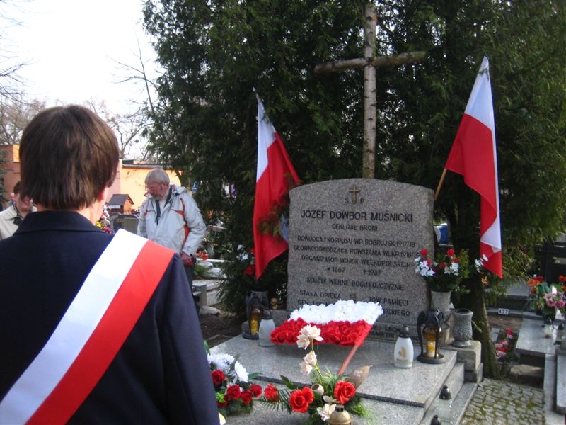 grób generała Dowbor Musnickiego - Adam Michalkiewicz