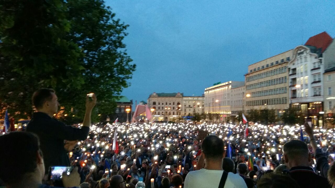 protest plac wolności sądy - Magda Konieczna