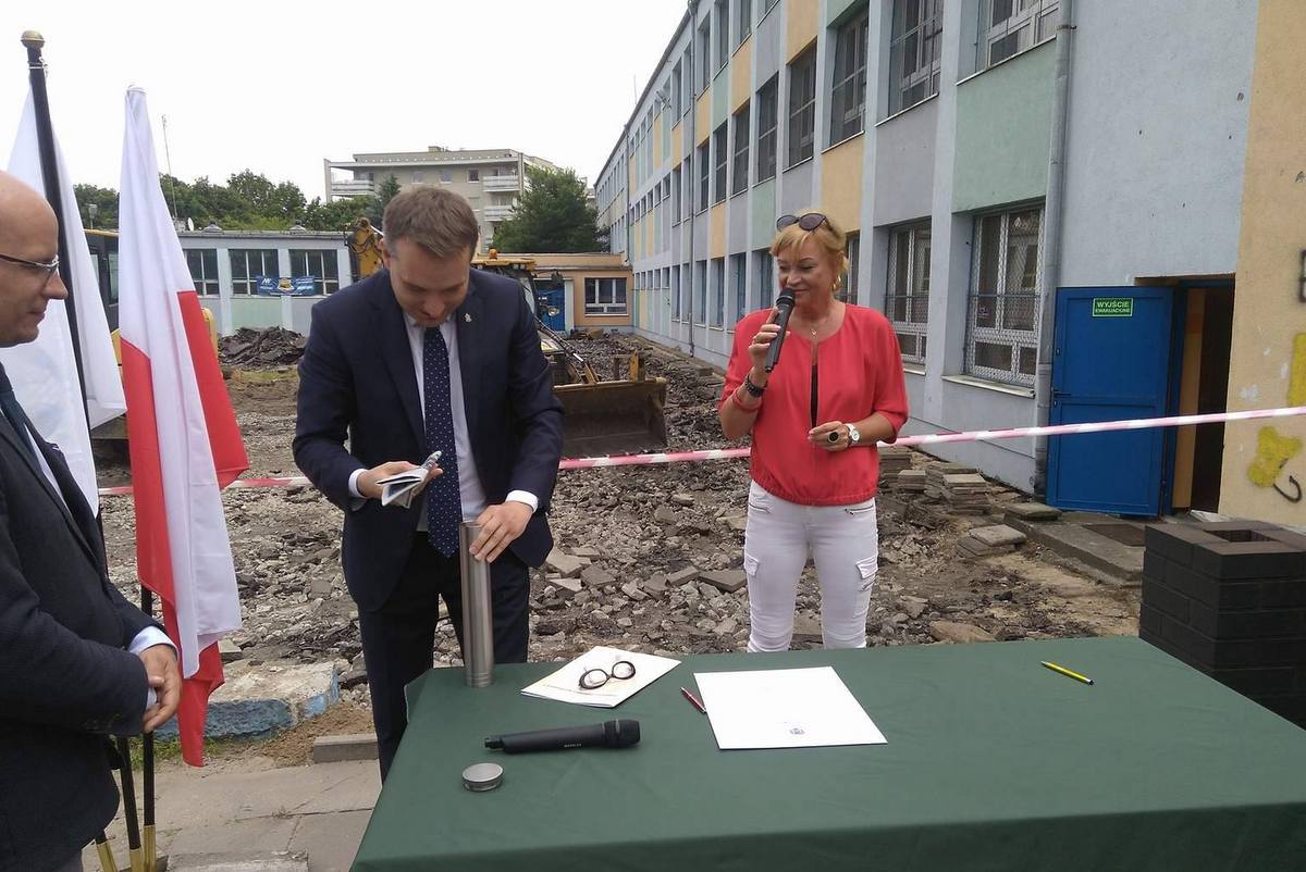 Nowa hala sportowa Zespół Szkół Mistrzostwa Sportowego nr 1 w Poznaniu - Emil Górny