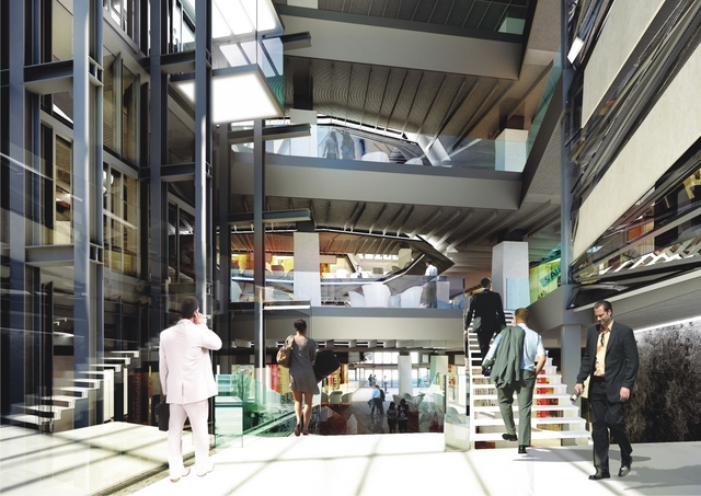 Pasaż MM wnętrze - wizualizacja - inwestor