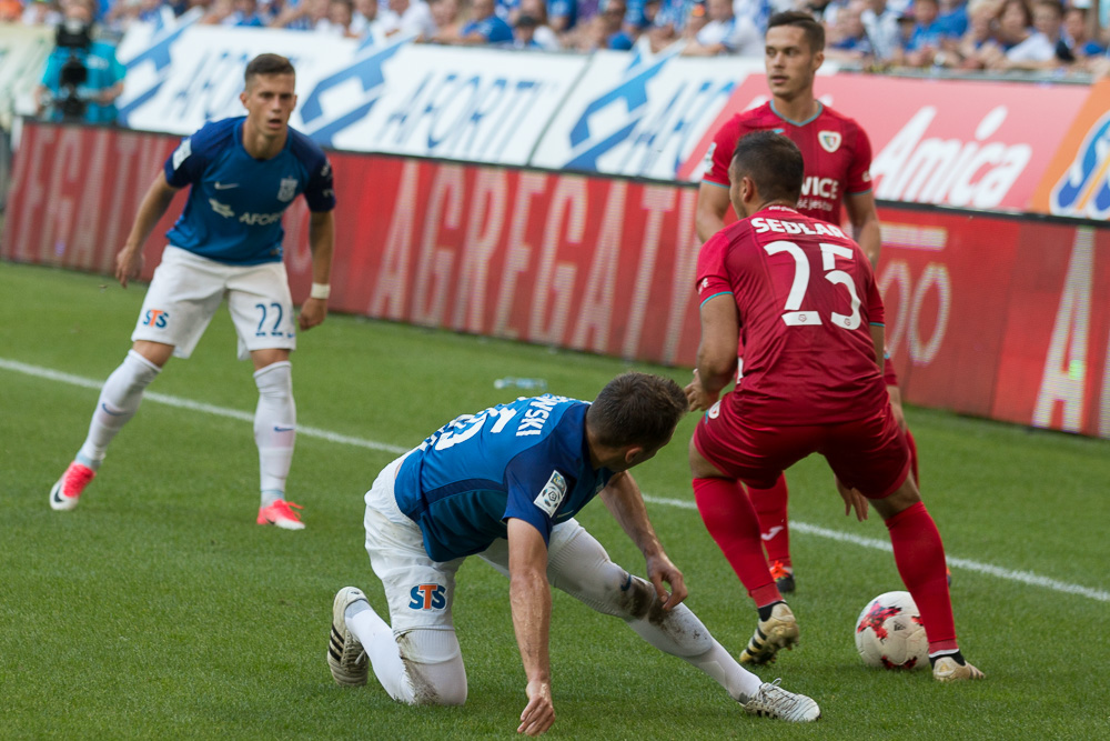 Lech Poznań - Piast Gliwice 5:1 30 lipca 2017 - Leon Bielewicz