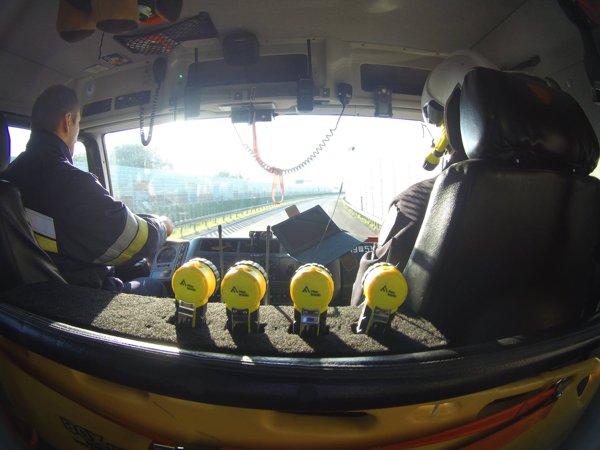 straż_pożarna_akcja_kamionki_wóz_strażak - OSP Kamionki