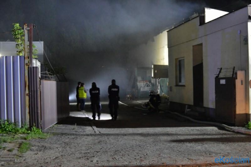kościan pożar 1 - Kościan na sygnale