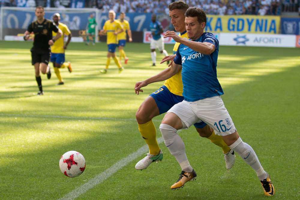 Lech Poznań - Arka Gdynia 2017 - Leon Bielewicz