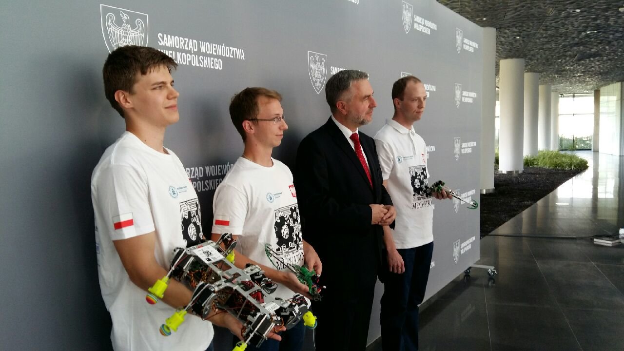 studenci politechnika roboty  - Leon Bielewicz