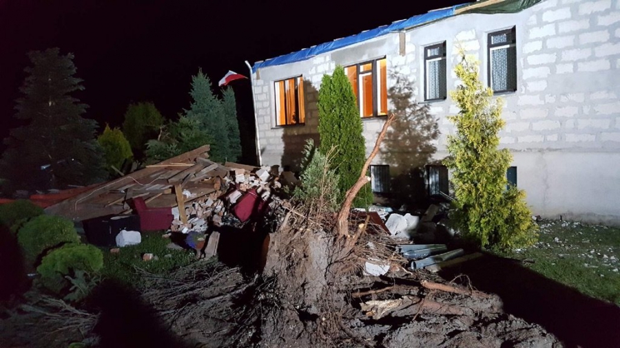 nawałnica dom ruiny - Pomorski Urząd Wojewódzki