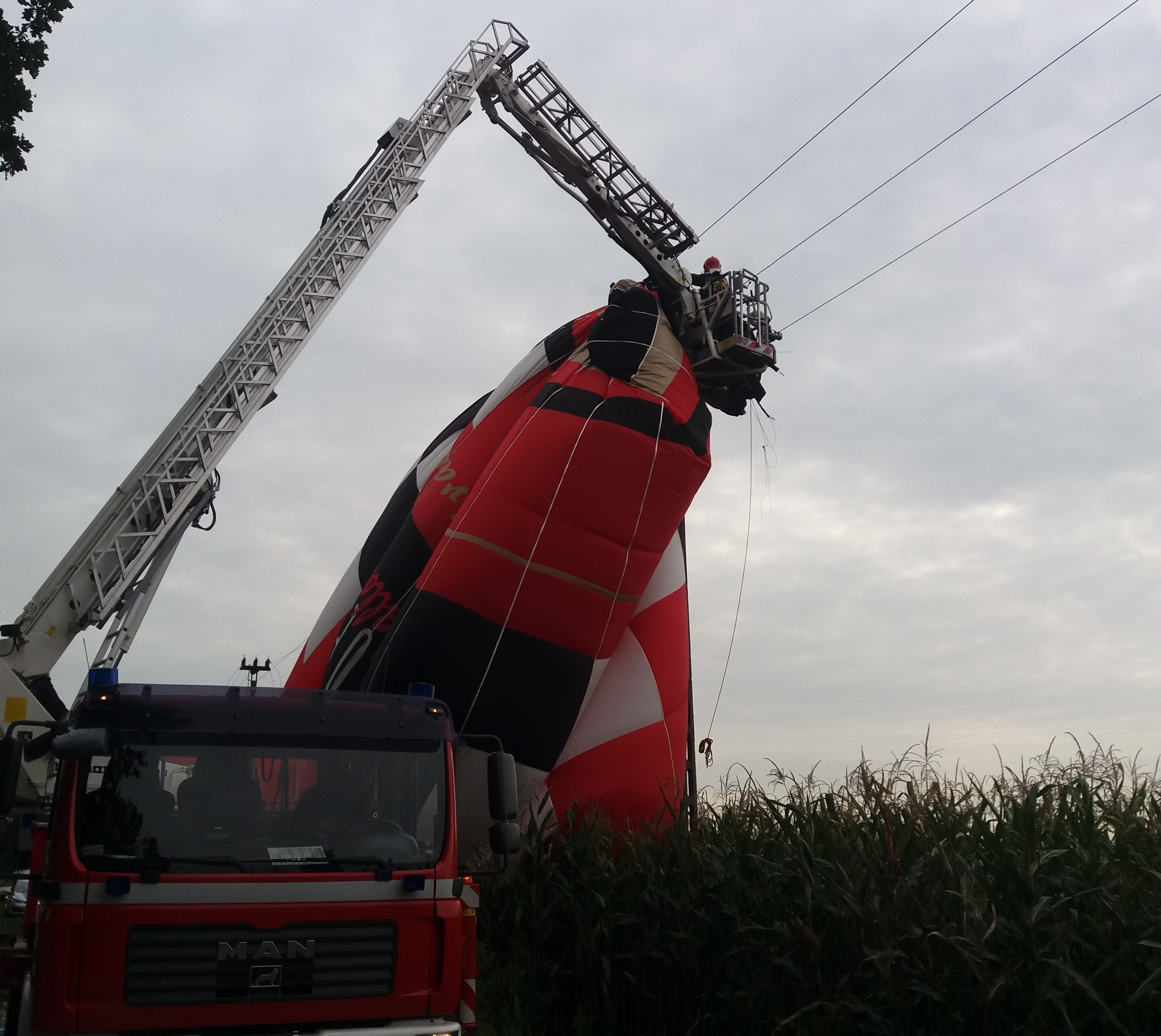 wypadek balonu leszno kościan - Jacek Marciniak