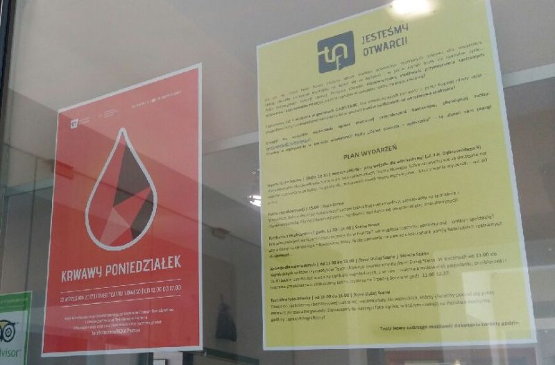 zwiedzanie teatru - Magda Konieczna