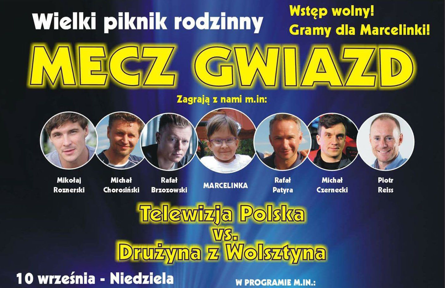 gramy dla marcelinki - Reprezentacja TVP/Facebook