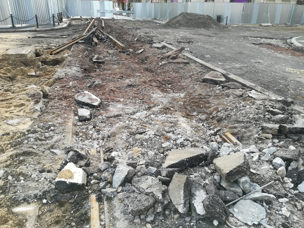 remont święty marcin - Wojciech Wardejn