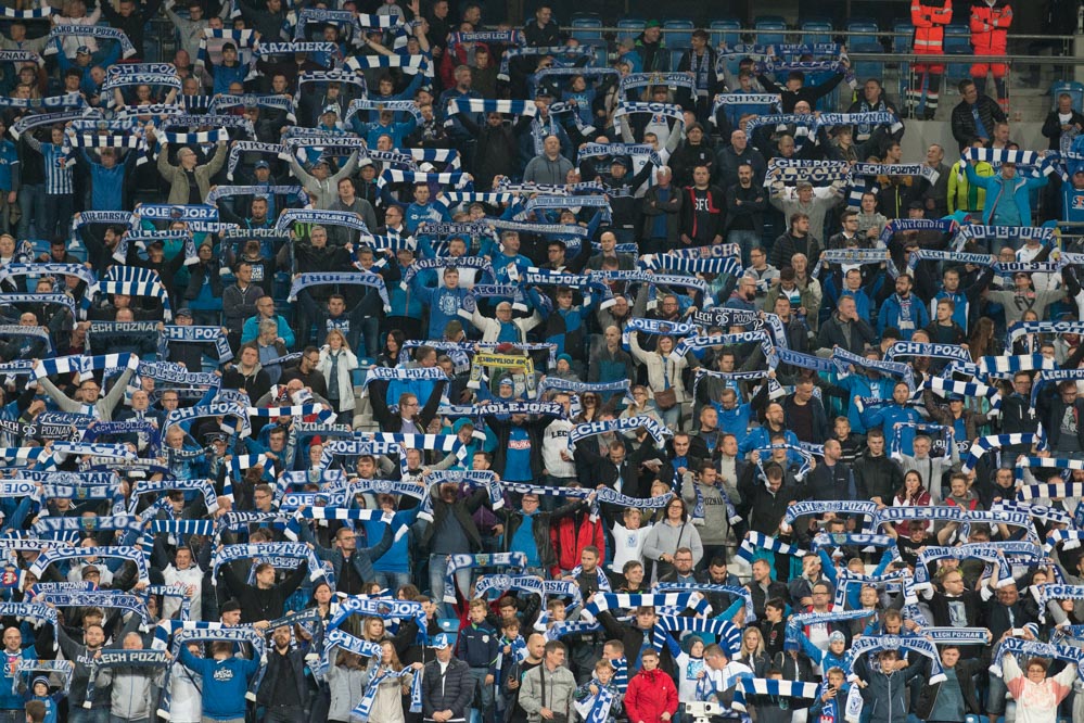 lech korona 15 września 2017 kibice - Leon Bielewicz