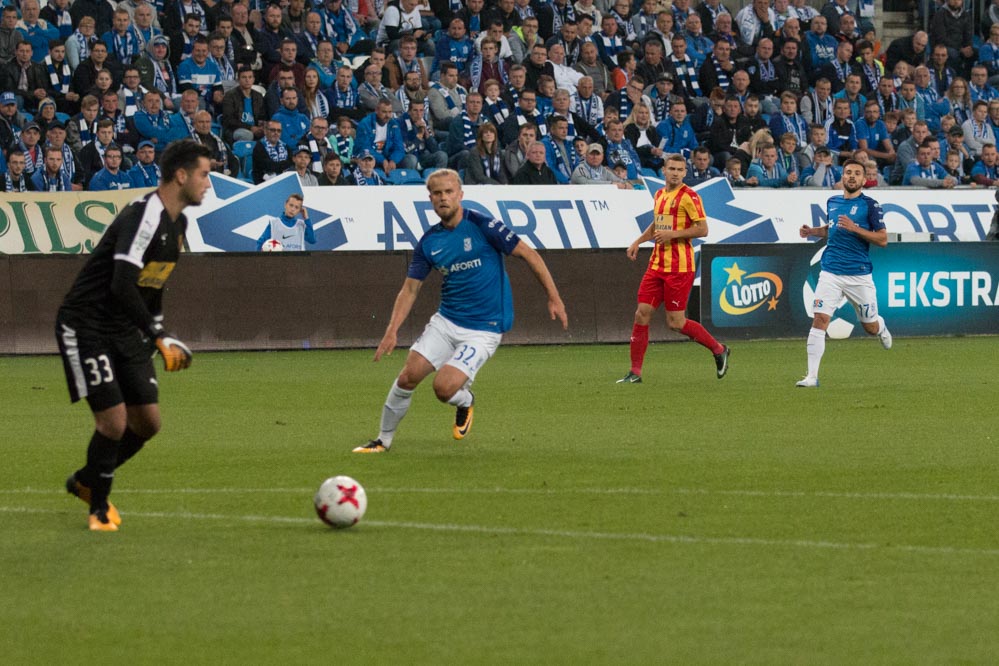 lech korona 15 września 2017 gytkjaer - Leon Bielewicz