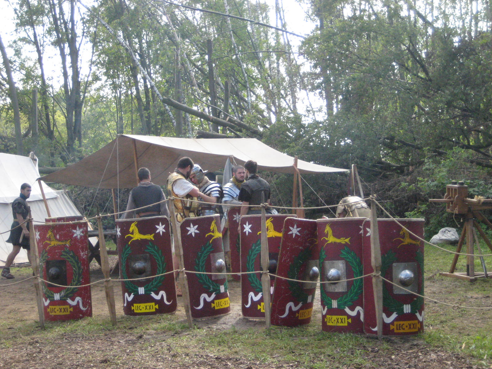 XXIII festyn archeologiczny biskupin rzymska armia - Rafał Muniak