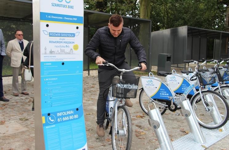 szamotuly bike rower miejski - UMG Szamotuły