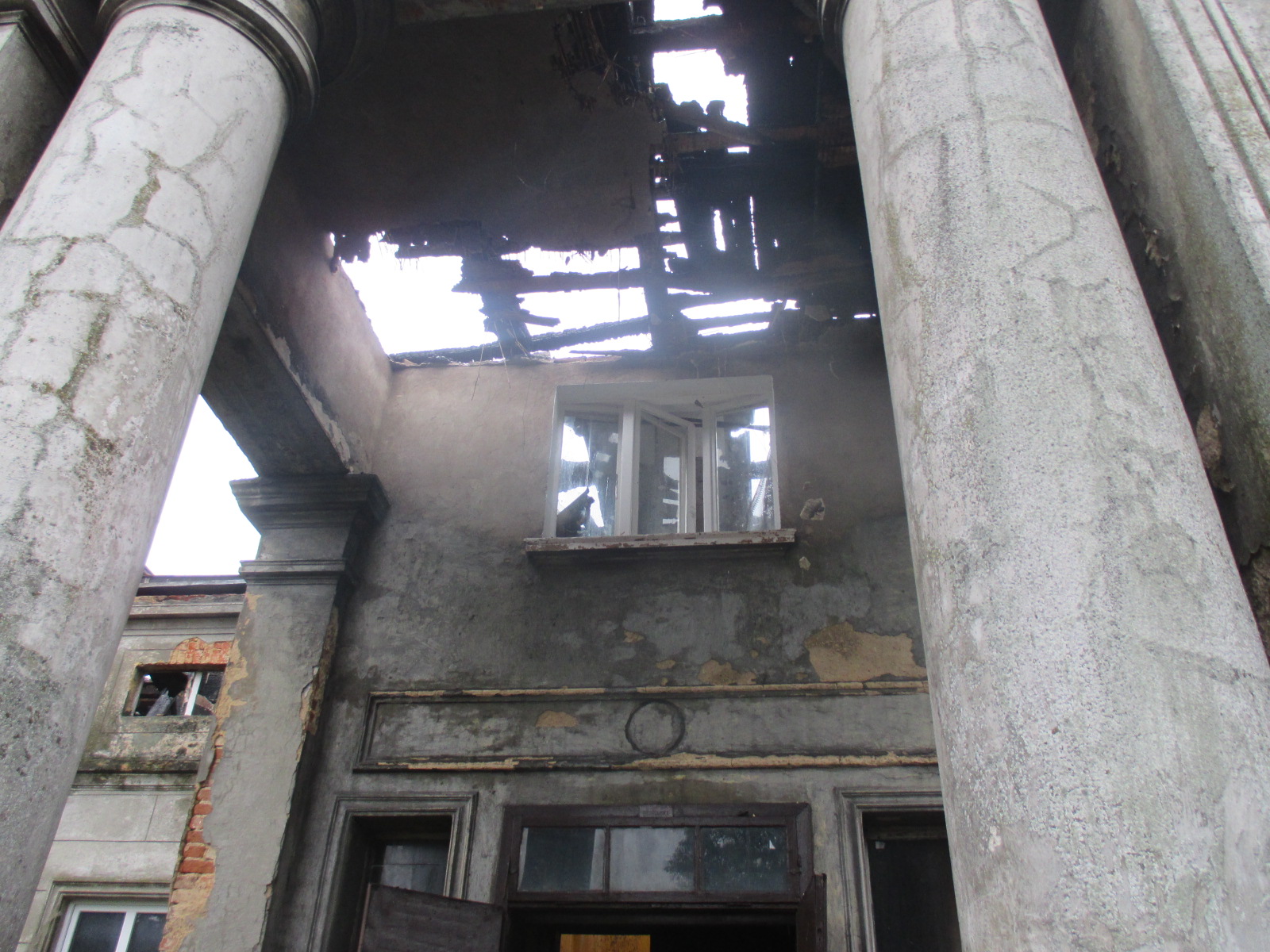 pozar palacyk sieroszewice - Danuta Synkiewicz