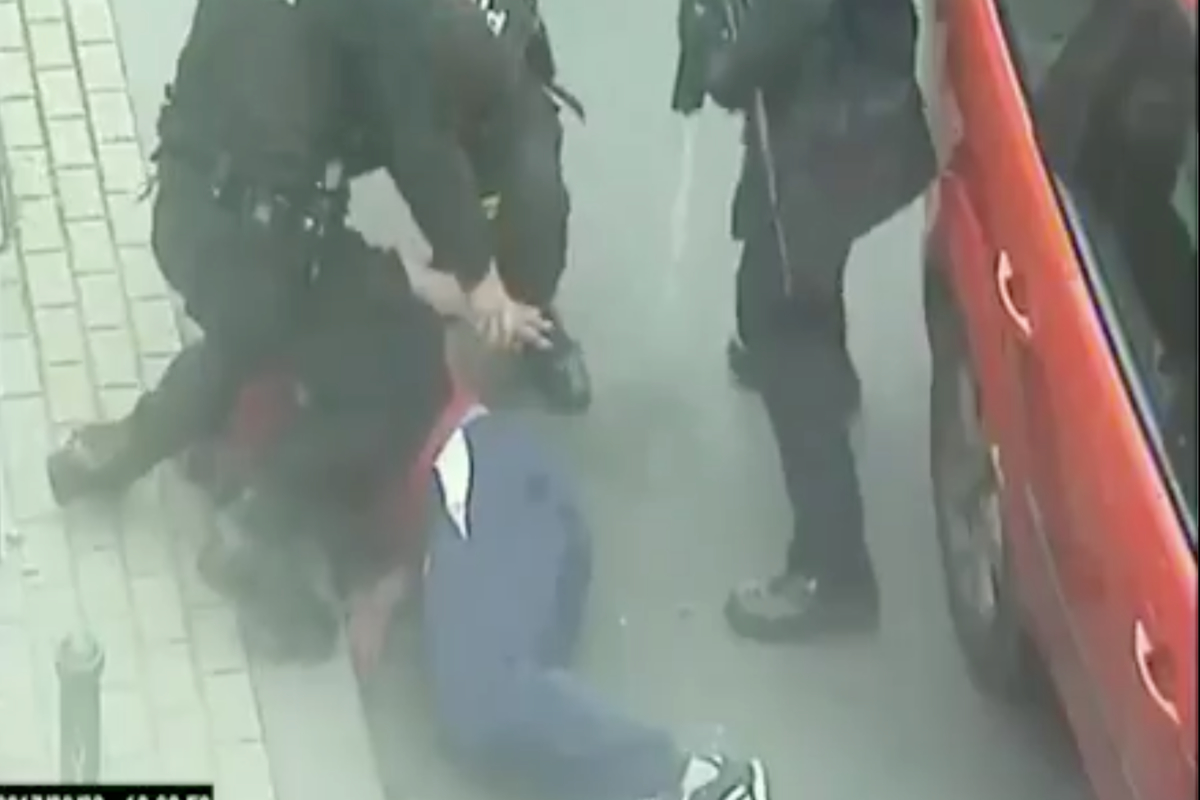 Zatrzymanie agresywnego mężczyzny na Jeżycach - Wielkopolska Policja