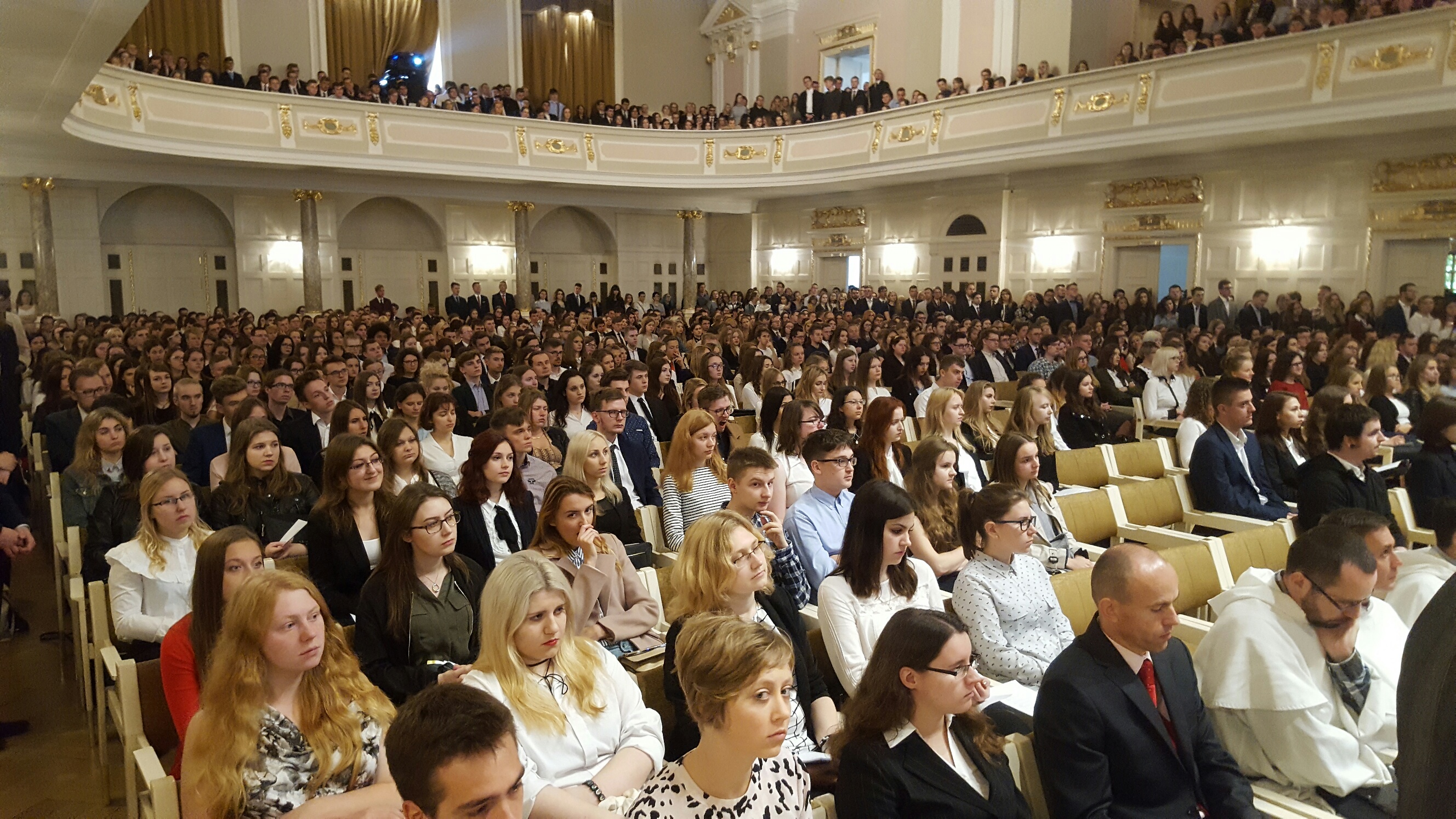 ślubowanie studentów uam 2017 - Michał Jędrkowiak