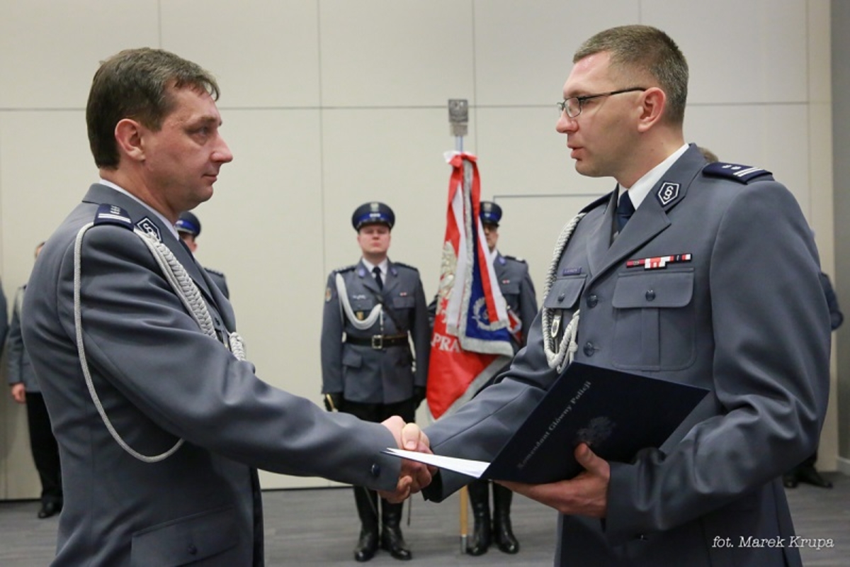 Inspektor Piotr Mąka mianowany Komendantem Wojewódzkim - Wielkopolska Policja