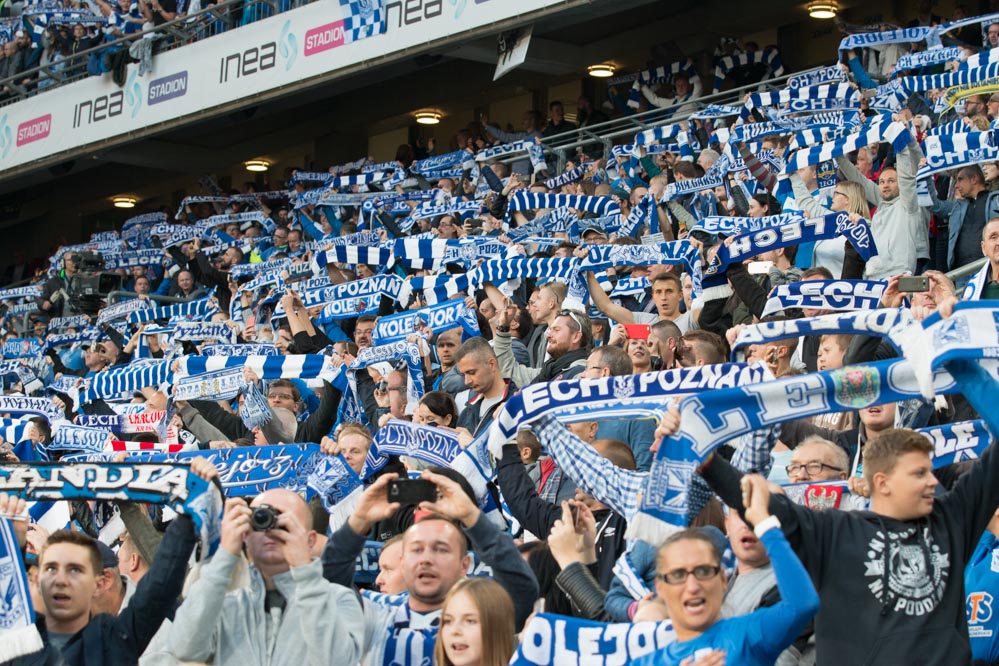 Lech Poznań Legia Warszawa 1 października 2017 - Leon Bielewicz