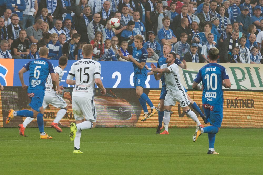Lech Poznań Legia Warszawa 1 października 2017 - Leon Bielewicz