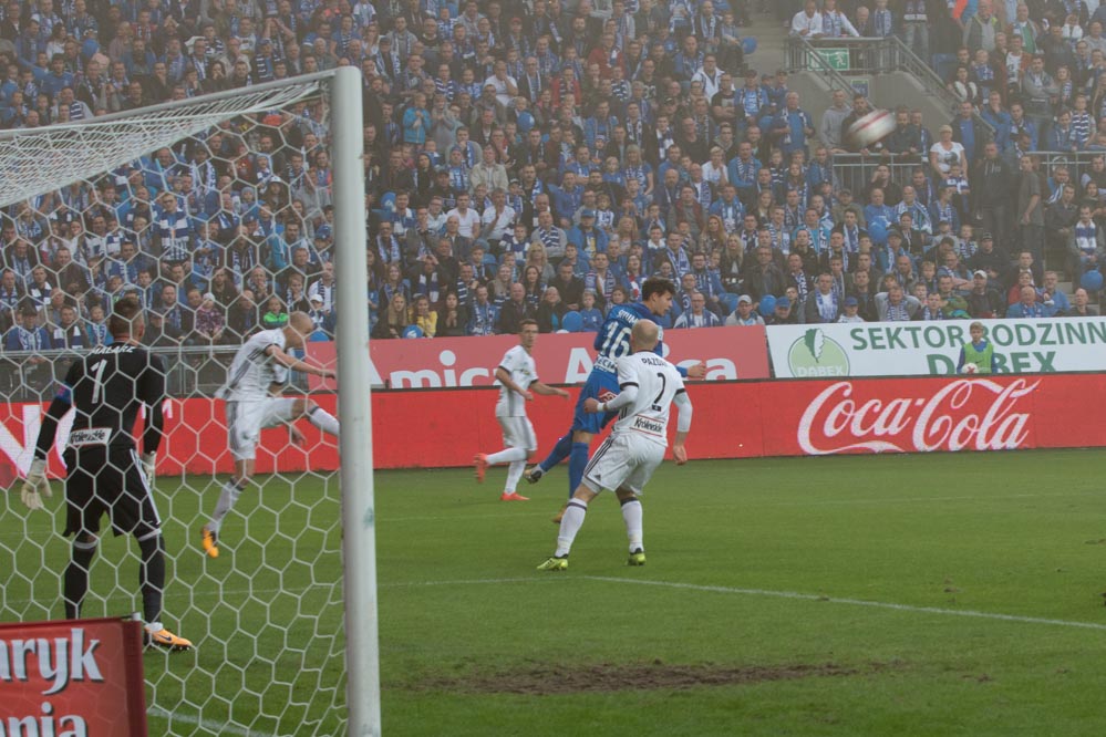 Lech Poznań Legia Warszawa 1 października 2017 - Leon Bielewicz