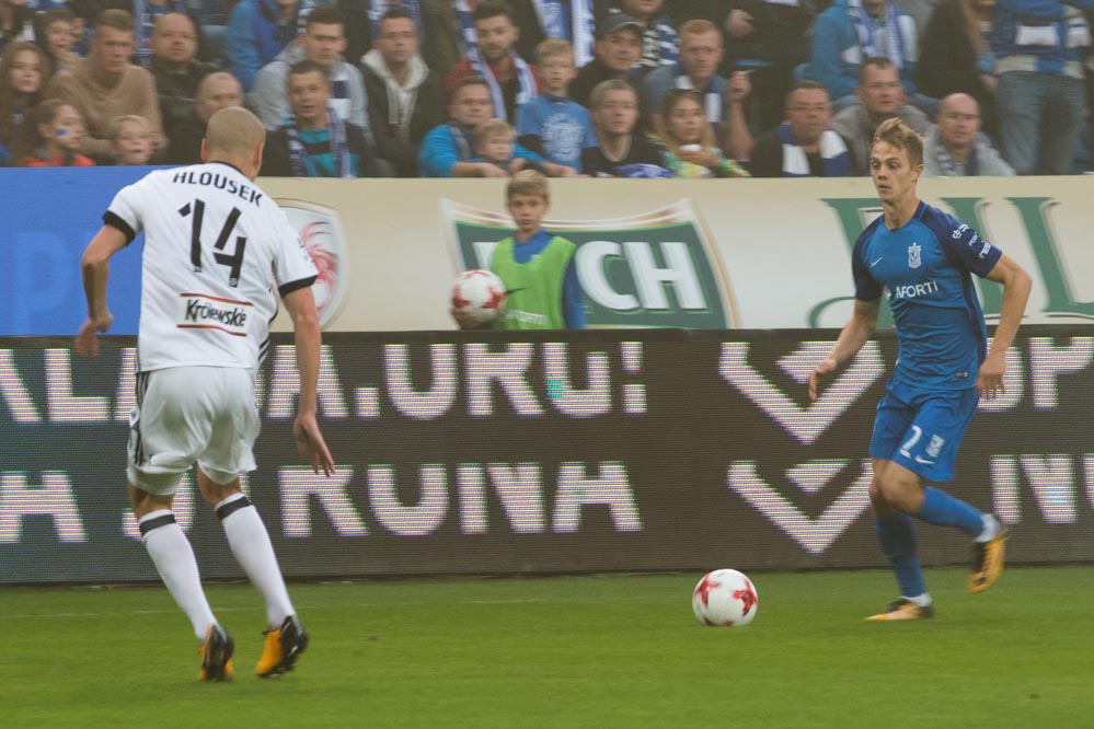 Lech Poznań Legia Warszawa 1 października 2017 - Leon Bielewicz