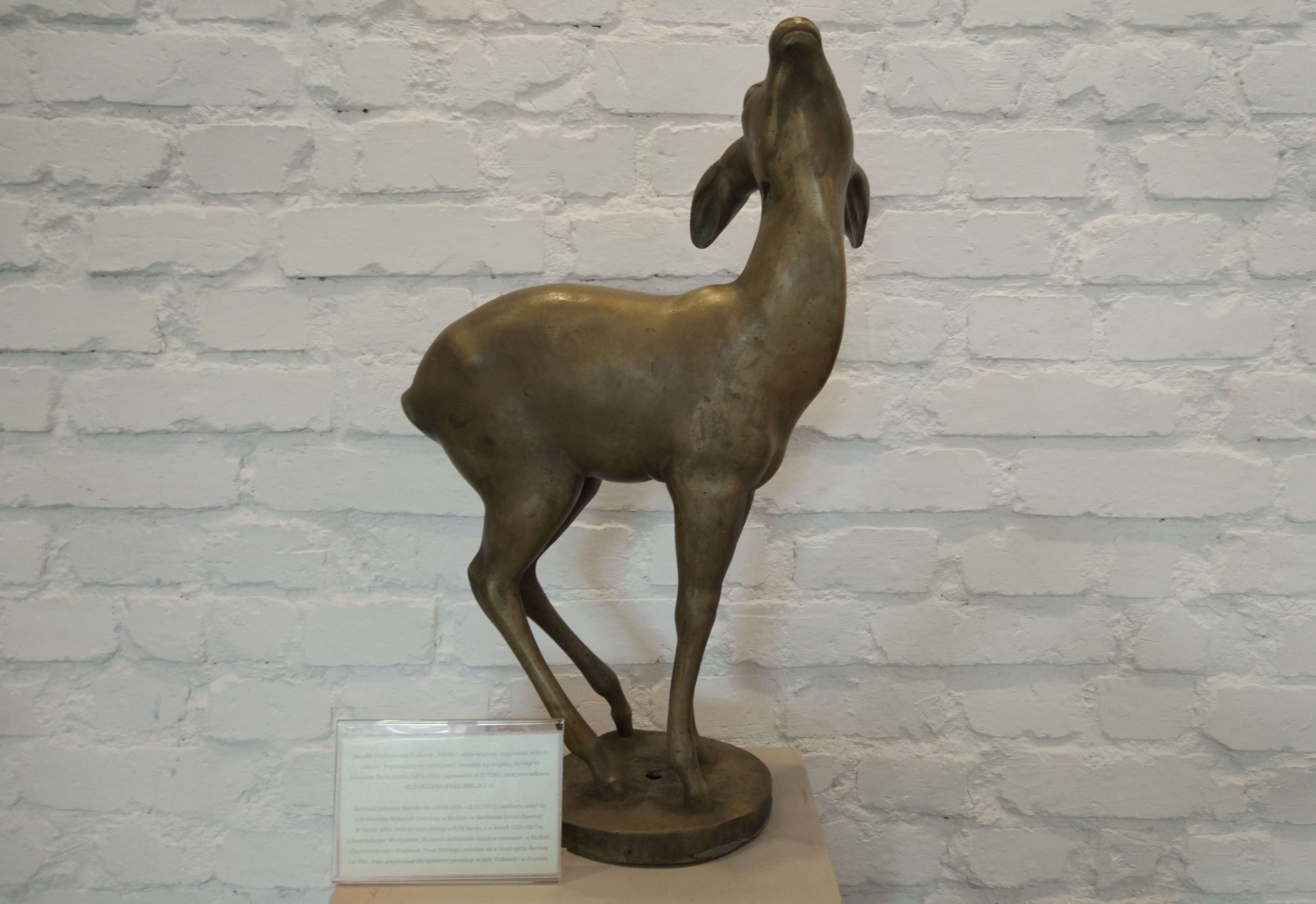 posąg sarenki trzcianka - Przemysław Stochaj