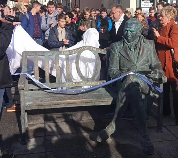 piła staszica ławeczka - Przemysław Stochaj