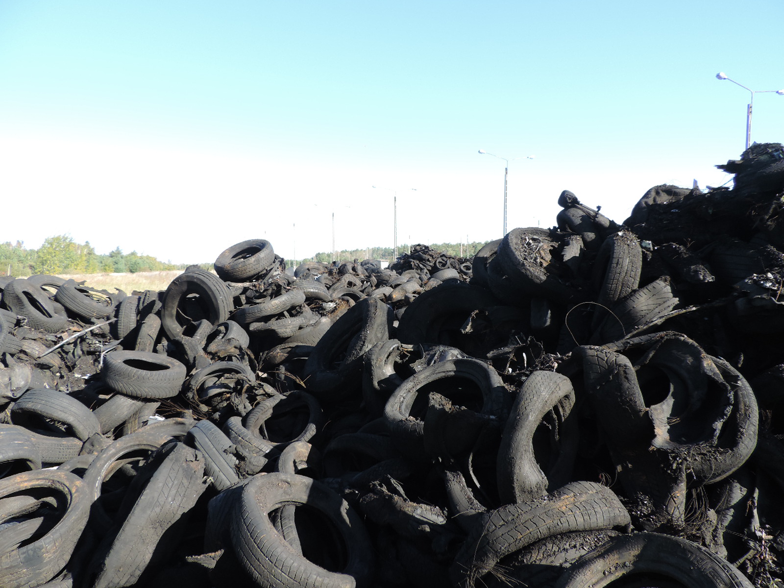 opony składowisko śmietnisko śmieci gębarzewo - Rafał Muniak