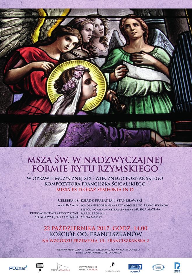 Msza Trydencka plakat - Materiały prasowe